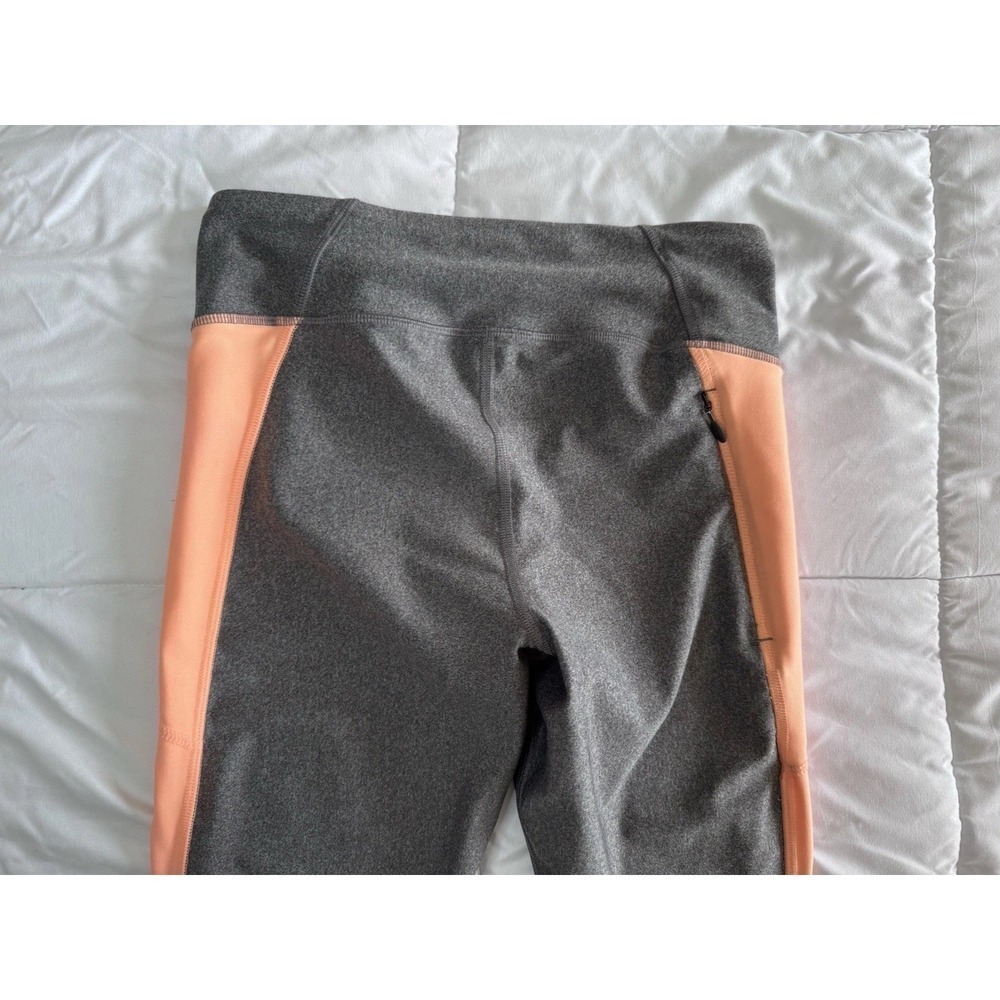 Womens UNDER ARMOUR Compression Crop Leggings Sz Medium Drawstring 20" - Picture 8 of 12